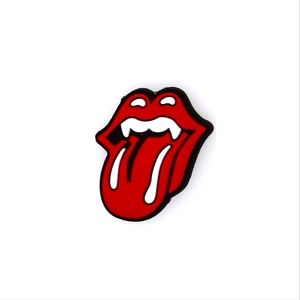 Rolling Stones Tongue Croc Charm | Tongue Jibbitz | Croc Accessories